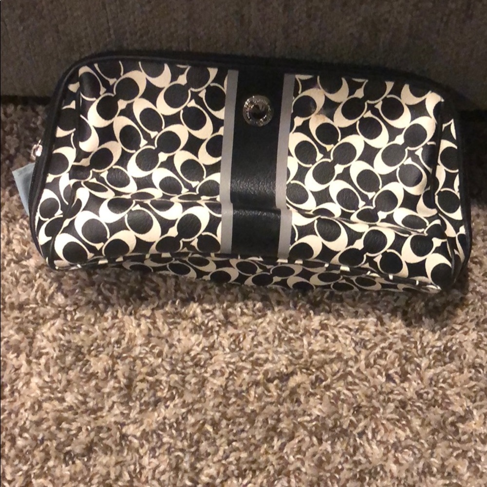 Coach makeup bag